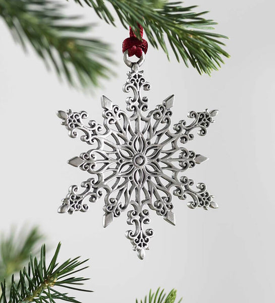 Solid Pewter Christmas Tree Ornament【60%OFF & BUY 4 FREE SHIPPING】